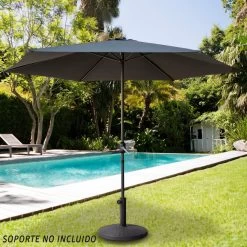 Parasol Hexagonal 300 Cm Color Antracita Mástil Aluminio Aktive Garden -Tienda de muebles de jardín a4dbfb6403980b19d661a7e64f7908cdf44c68a2 56c0d8bf9dff4ca0b7459e05f6c88372