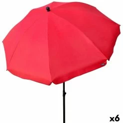 Sombrilla Aktive Rojo 240 X 230 X 240 Cm (6 Unidades) -Tienda de muebles de jardín a5b01d41ca4e3a999eb5a96edaec18d725ebf05c bbe0b63de5dd498d8c4342ab6089ddd6