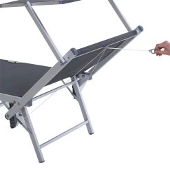 Outsunny Tumbona Plegable Y Reclinable De Aluminio Con Toldo Incorporado Para Piscina Jardín Terraza Exterior Carga 120 Kg 169x72x55/72cm Gris 24 Outsunny Tumbona Plegable Y Reclinable De Aluminio Con Toldo Incorporado Para Piscina Jardín Terraza Exterior Carga 120 Kg 169x72x55/72cm Gris -Tienda de muebles de jardín a65f7c39f095cfa28b61d69d3bea2378c8e5c9c7 a66687a61a8f4a59be57bf8961ce30ad
