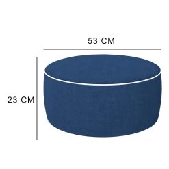 Puff Hinchable Ottoman Resistente Al Agua Colonial Clásico Azul Aktive -Tienda de muebles de jardín a74604b7a91672147c4fed16263ca85a6a4155ad 18f787d85f804cc4891722bad5c92177