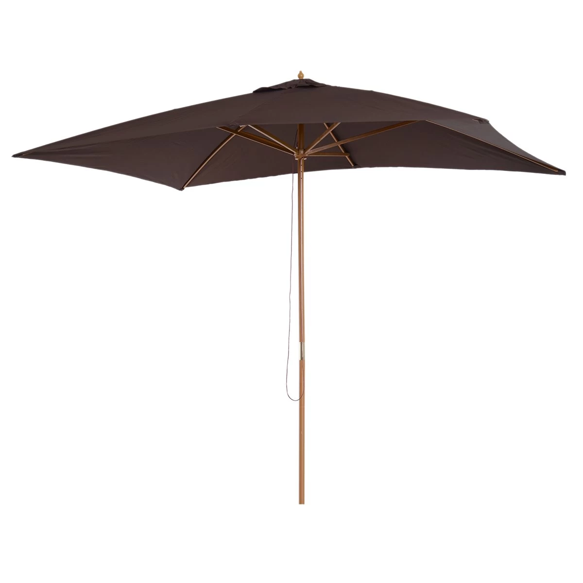 Outsunny Sombrilla Parasol 3x2m Y Altura 2,5m Jardín Terraza Poliéster 180g/m² Y Madera Café 3 Outsunny Sombrilla Parasol 3x2m Y Altura 2,5m Jardín Terraza Poliéster 180g/m² Y Madera Café