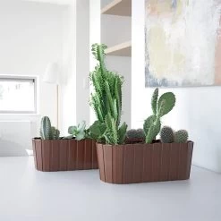 Prosperplast Jardinera Para Balcón BOARDEE BASIC 7,9L., Dimensiones (mm) 587x144x130, Color Gris Piedra -Tienda de muebles de jardín a82f6698b1b90613dd7faa85b3868aadb02d80a2 750460dece244a339c892c5a88c65f0d