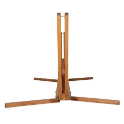 Outsunny Soporte Para Hamaca De Madera Plegable Ajustable De 3 Niveles Estructura Para Hamaca 217-380 Cm De Longitud Carga Máx. 150 Kg Para Jardín Terraza 388x152x89 Cm Teca -Tienda de muebles de jardín aaa22261a2ffc3abd01ad41fc8665293c580b793 32c07cd46d254359a5a0483033b51c36