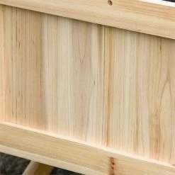 Outsunny Huerto Urbano De Madera 78,5x58x81 Cm Mesa De Cultivo Con 6 Compartimentos Y Estante Inferior Para Plantas Flores En Jardín Terraza Exterior Color Natural -Tienda de muebles de jardín ad13aed3b1fca14b032f996ce6d101f059440403 d06f00b124a14d9bbe5107ff8541ea7c