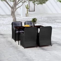 Juego De Comedor Para Jardín 5 Piezas Negro VidaXL 10 Juego De Comedor Para Jardín 5 Piezas Negro VidaXL -Tienda de muebles de jardín af483cd46f98b7f0e4206f0741f1495b2b0d631c 91172b5647344db2ac1380cafc6035a4