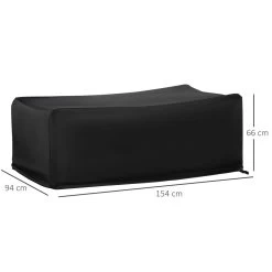 Outsunny Funda Protectora Para Muebles De Jardín 154x94x66 Cm Cubierta De Muebles De Mesas Exterior Tela Oxford 600D Impermeable Con Hebillas Para Patio Terraza Negro 11 Outsunny Funda Protectora Para Muebles De Jardín 154x94x66 Cm Cubierta De Muebles De Mesas Exterior Tela Oxford 600D Impermeable Con Hebillas Para Patio Terraza Negro -Tienda de muebles de jardín afd6d703ead4a10fb2d3f874202df734abb0f2a2 6ae09e496a7241a9baf793171434cbc6