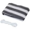 Outsunny 2 Pantallas De Privacidad Para Balcones O Terraza Revestimiento HDPE Para Exteriores Tela Protectora Para Balcón Patio Con Cuerdas 500x90 Cm Gris Y Negro -Tienda de muebles de jardín b15752f0f255647c2f43848416ba5dd5557c616e 097d895f39634ec9ac7f19fd04799ccf