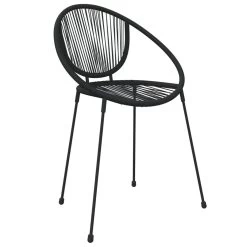 Juego De Comedor Para Jardín 7 Piezas Ratán PVC Negro VidaXL -Tienda de muebles de jardín b27a4b225e9be3bc3eae404010ab3cd56e055564 fa2e76da02b94830ae4f991f322bea77