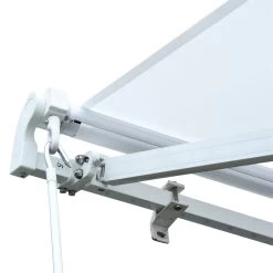 Outsunny Toldo Manual Plegable De Aluminio Ángulo Ajustable Con Manivela Para Exterior Balcón Jardín Terraza 3x2,5m Blanco -Tienda de muebles de jardín b38c9fa2bfba420246e8211ba15356637aec5d32 f90eb650377e4a2481d4ddc1b99e349d