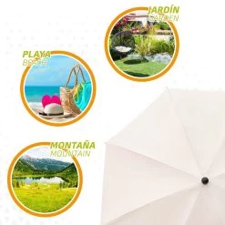 Sombrilla De Jardín Con Filtro Solar 240 Cm Color Beige Aktive Garden 14 Sombrilla De Jardín Con Filtro Solar 240 Cm Color Beige Aktive Garden -Tienda de muebles de jardín b3e81daf97d033bfb8c3b119e0dbbf1c41caf8bd 89e74679ba034a07bb521378f43cd053