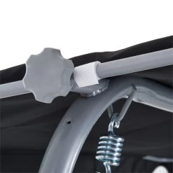 Outsunny Columpio Balancín Jardín De 3 Plazas Con Toldo Ajustable Respaldo Transpirable Y Marco De Metal Para Terraza Balcón Exterior Carga 240 Kg 171x108x154 Cm Negro -Tienda de muebles de jardín b4cfd70896fedafe9fdd444961358ab480d9f4c1 58906ddfccb74b63b5c50506762fe886