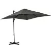 Outsunny Sombrilla De Jardín De Aluminio 245x245x245 Cm Parasol Excéntrico Con Manivela Giratorio 360° Inclinación De 5 Niveles Tela Desmontable Y Ventilación Para Patio Terraza Gris 1 Outsunny Sombrilla De Jardín De Aluminio 245x245x245 Cm Parasol Excéntrico Con Manivela Giratorio 360° Inclinación De 5 Niveles Tela Desmontable Y Ventilación Para Patio Terraza Gris -Tienda de muebles de jardín b535b07d463ba3e194297d977ffc6f594c7c45c5 efb49a0304ea406c8b5a0da34242a976