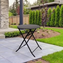 Mesa Redonda Plegable Jardín Metal Aktive -Tienda de muebles de jardín b5718f866888555acf0e8642240b46c834c38ff3 5b286fbe03e14c868f36326d878d5b5b