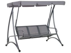 Columpio De Poliéster Gris Oscuro BOGART -Tienda de muebles de jardín b5a8c033bdecfaef4cb82b0a75c055b210429e1e f95de7007d0d45d7892728ad4cec3660