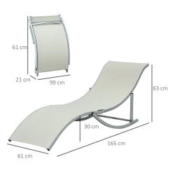 Outsunny 2 Tumbonas Plegables En Forma De S Ergonómica Con Marco De Aluminio Texteline Para Piscina Patio Jardín Terraza 165x61x63 Cm Beige 13 Outsunny 2 Tumbonas Plegables En Forma De S Ergonómica Con Marco De Aluminio Texteline Para Piscina Patio Jardín Terraza 165x61x63 Cm Beige -Tienda de muebles de jardín b7429b6004ee4a722872b073e5e6a93491655fbc 44547aa2f3de40028c318c3ed715df93