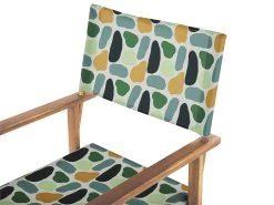 Conjunto De 2 Sillas De Jardín Madera Clara/blanco Crema Con Tela Blanco/naranja/verde CINE -Tienda de muebles de jardín b8be0cd3f740e3a1bf306f00754508e7b709a0a3 b6fb7bfa5556488d9947aabaacd1bad8