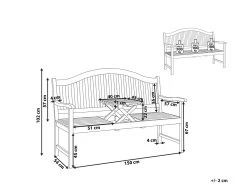 Banco De Jardín De Madera De Acacia HILO -Tienda de muebles de jardín bab223b7e9c4e31cb3cbb4a57b4c1bff06fb1403 3b64d90ed88f4546bb7feff1dd7f82a3