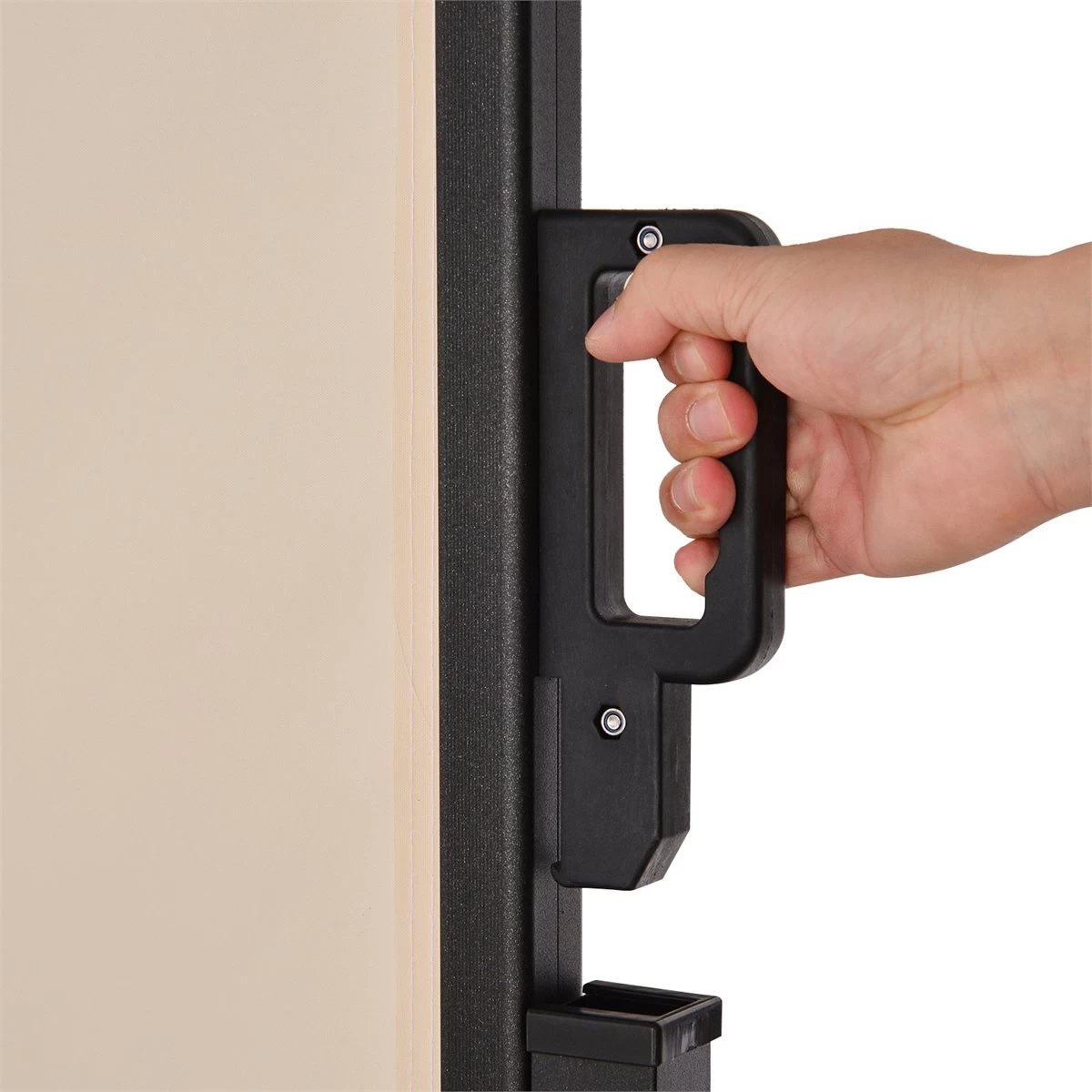 Outsunny Toldo Lateral Retráctil Exterior 350x180cm Pantalla De Privacidad Contra Sol Viento Visión Para Jardín Patio Balcón Tejado Hecho De Aluminio Poliéster Montar Utilizar Fácil Beige 11 Outsunny Toldo Lateral Retráctil Exterior 350x180cm Pantalla De Privacidad Contra Sol Viento Visión Para Jardín Patio Balcón Tejado Hecho De Aluminio Poliéster Montar Utilizar Fácil Beige - Imagen 9