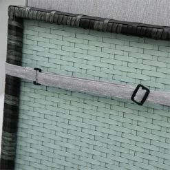 Outsunny Conjunto De 2 Cojines Para Tumbona De Exterior 183x55x7 Cm Desenfundables Lavables Y Acolchados Almohadillas De Algodón Para Sillas De Jardín Terraza Balcón Gris -Tienda de muebles de jardín bc86770c7294ef27b1e19f2d36cf69efb4e7d826 0d9d126cf92c44239ac3141f1fba1538