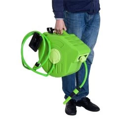 Outsunny Carrete Para Manguera Soporte Mural Portamanguera 20m Roll-up Automático Con Pistola De Pulverización Base De Pared Conector De Manguera Para Jardín Terraza -Tienda de muebles de jardín bec45a4d23d82c24d70ecc478abf6ca0ac727a4d 2533053b22e044728e8b3e2a4f430713