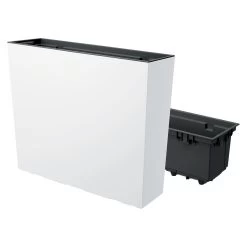 Prosperplast Jardinera Para Balcón Urbi Case , Con Depósito, Dimensiones (Mm) 580X180X498, Color Blanco -Tienda de muebles de jardín c07a21da4bb41cd98f15acb62386c1af65bba305 d4d1c245d58f47e490161ba7f499f043