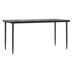 Set Comedor Jardín 7 Pzas Y Cojines Ratán Sintético Negro Gris VidaXL -Tienda de muebles de jardín c12bf86cefd5a38ae087daf7a2ddb0013e3836de 9bca76242fcd43efa8af9f85b40f7820