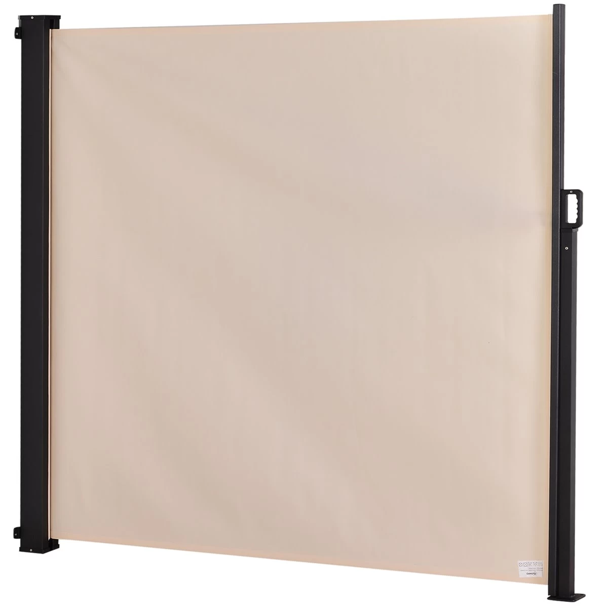 Outsunny Toldo Lateral Retráctil Exterior 350x180cm Pantalla De Privacidad Contra Sol Viento Visión Para Jardín Patio Balcón Tejado Hecho De Aluminio Poliéster Montar Utilizar Fácil Beige 3 Outsunny Toldo Lateral Retráctil Exterior 350x180cm Pantalla De Privacidad Contra Sol Viento Visión Para Jardín Patio Balcón Tejado Hecho De Aluminio Poliéster Montar Utilizar Fácil Beige