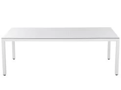 Mesa De Jardín De Ratán Blanco 220 X 100 Cm ITALY -Tienda de muebles de jardín c5d560ea3917b131562417df78513ffa0eb4e72a 92110fb6afbe436ea07e51cccd71d6bd