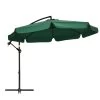 Outsunny Sombrilla De Jardín Ø293x240 Cm Parasol Excéntrico Con Rotación De 360° Manivela Base Cruzada Y Soporte De Acero Para Terraza Patio Balcón Verde -Tienda de muebles de jardín c65f3efc375ef99a34cdae110ed5750788044d07 860aca1a3e2842b9a06452b6d4fb5c1e