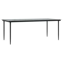 Set De Comedor De Jardín 7 Pzas Y Cojines Ratán Sintético Negro VidaXL -Tienda de muebles de jardín c7225042b374361d16f574dd174c8af9fd8ee4c2 067885c31fa446debe466abdaafb62cb