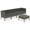 Set De Muebles De Jardín 5 Pzas Y Cojines Ratán Sintético Gris VidaXL -Tienda de muebles de jardín c7d7d950bcc863623e4f807897b8e2e445500609 e06105f50788436a85d2a996ed87a05d