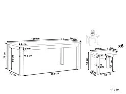 Conjunto De Jardín Mesa Y 6 Taburetes De Cemento Reforzado Gris OSTUNI -Tienda de muebles de jardín c8016a8b963e491a2cb7303be3ac315348e4cd3c 69c8ddba7911460d96e758442b63a5d9
