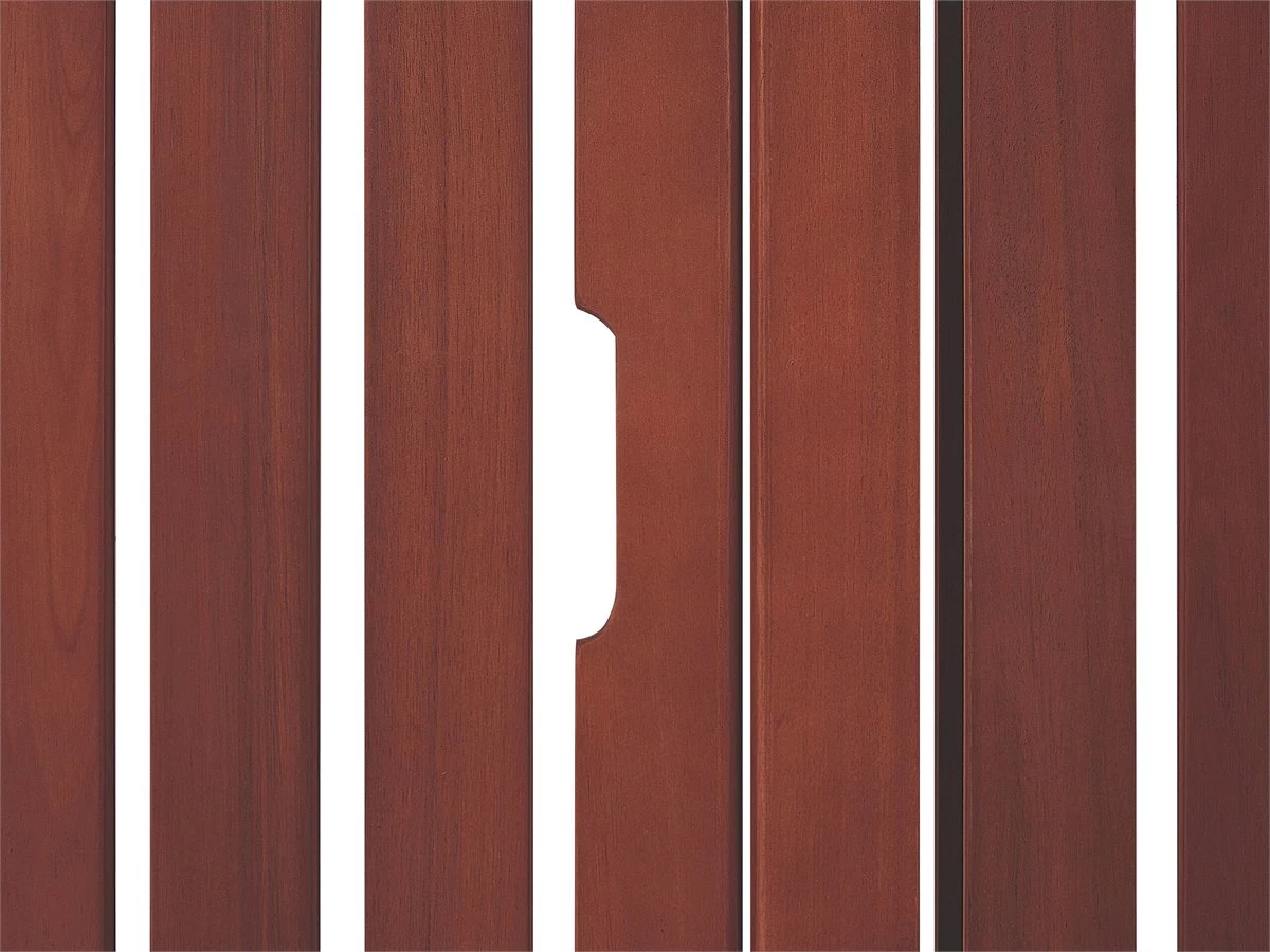 Tumbona De Jardín De Madera De Acacia Oscura TOSCANA 12 Tumbona De Jardín De Madera De Acacia Oscura TOSCANA - Imagen 10