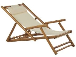 Conjunto De Balcón Mesa Y 2 Tumbonas Madera Clara ATRANI/MOLISE -Tienda de muebles de jardín c8b6840883bb12fdcf83d8838d3593f873d50647 6834a936496841479b2cd086285641f6