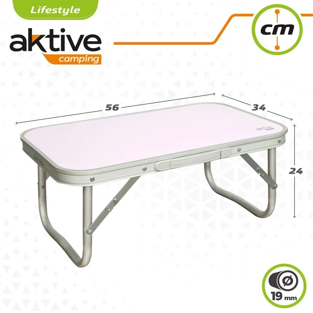 Mesa Baja De Aluminio Para Camping Aktive 8 Mesa Baja De Aluminio Para Camping Aktive - Imagen 6