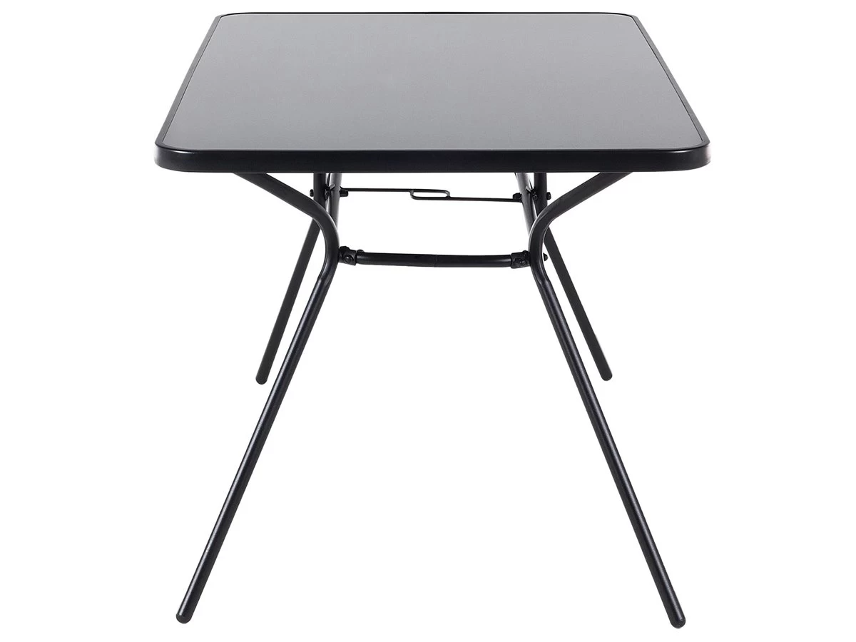 Conjunto De Jardín En Acero Negro Con 6 Sillas LIVO 10 Conjunto De Jardín En Acero Negro Con 6 Sillas LIVO - Imagen 8