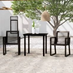 Juego De Comedor Para Jardín 3 Piezas Negro VidaXL -Tienda de muebles de jardín ca5cc1e5235d7d767c80c64f7ebab0660a841c78 8aa0ca91ab214c559b921b4ccb5baf8f