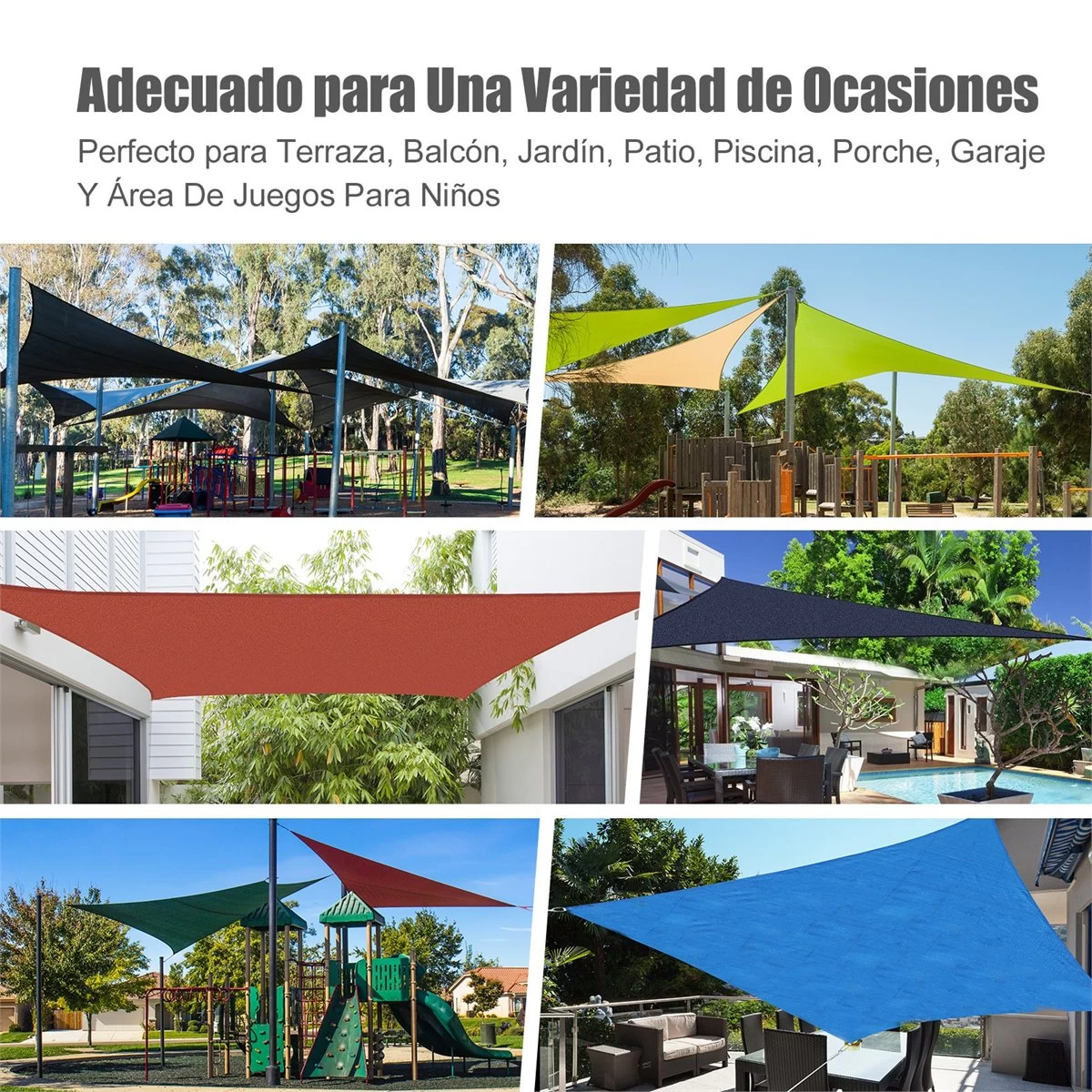 Outsunny Toldo Vela 4x4x4m Triangulo Color Crema Sombrilla Parasol Terraza Jardin Camping 8 Outsunny Toldo Vela 4x4x4m Triangulo Color Crema Sombrilla Parasol Terraza Jardin Camping - Imagen 6