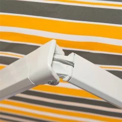 Outsunny Toldo Manual Plegable 3.5x2.5m De Aluminio Toldo Balcón Patio Terraza Con Manivela Resistente Al Agua Protección Solar UV Para Jardín Exterior Amarillo 19 Outsunny Toldo Manual Plegable 3.5x2.5m De Aluminio Toldo Balcón Patio Terraza Con Manivela Resistente Al Agua Protección Solar UV Para Jardín Exterior Amarillo -Tienda de muebles de jardín cae716125d916d9a2a0536844151a21cacc47b7f f6fd2d262db34be09cd5491d9e4d650d