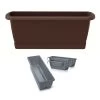 Prosperplast Jardinera Para Balcón Respana Easycare, Incluye Ganchos, Dimensiones (Mm) 593X190X140, Color Marrón -Tienda de muebles de jardín cafecdcfdb4e5fbeab650676efbf6c302459647b 0eef05ce848941f1ae8495b1767b8579