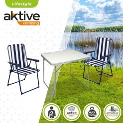 Conjunto De Mesa Y 2 Sillas Plegables Aktive Camping -Tienda de muebles de jardín cb20eb8e6a0a432691deb3fcd885e9b1e8736e8b 6575dfe4bd9b4db3a0ac21bda2db4caa