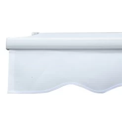 Outsunny Toldo Manual Plegable De Aluminio Ángulo Ajustable Con Manivela Para Exterior Balcón Jardín Terraza 3x2,5m Blanco -Tienda de muebles de jardín cbc5c55e7de2f132e144b8a3a69e02690d6dc35f 5a17cb5a58284b628fba5c9a2f342bc6