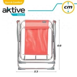 Silla Plegable Fija Aluminio Coral Aktive -Tienda de muebles de jardín ccb1f3d836bde0b03418c3cbcdf2f9262927c79e 1fb57e46028b47dc9c91d938f19ad736