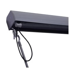 Outsunny Toldo Vertical Enrollable Con Manivela Protección UV Para Interior Y Exterior Balcón Porche Terraza 140x250 Cm Gris -Tienda de muebles de jardín cd06267406dc5931c6cde38f7841f76d197a6d4f 88229a7f2b4944b09b8caee4ba361248