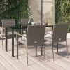 Set Comedor Jardín 5 Pzas Y Cojines Ratán Sintético Negro Gris VidaXL -Tienda de muebles de jardín d2657763e3570d10e157308fef0638c0072a6062 1e7234ecd3684d9bb2b23c2599ec56e3