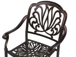 Conjunto De 4 Sillas De Metal Marrón Oscuro/beige ANCONA -Tienda de muebles de jardín d2fad4e819661ef568fd18c90d86b00d048dedee da9b2286c2ac44fb8270bc5755d1a825