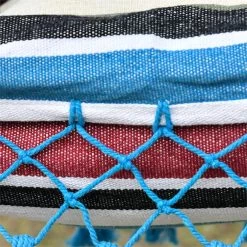 Outsunny Hamaca Doble Portátil De Algodón 285x150 Cm Con Bolsa De Transporte Para Exteriores Patio Jardín Playa Camping Carga 180 Kg Multicolor -Tienda de muebles de jardín d468998e86010d5befc934d9883d98e58efa16dc c8427c1f4d474097b3f764448fcdc5b8