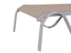 Tumbona Reclinable De Metal Marrón Claro PROCIDA -Tienda de muebles de jardín d788172a11a70f12b0232c373f722731ca6eca03 256735206b814da09d91ed0b9e316a06