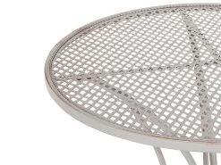 Mesa De Jardín De Metal Gris Claro ⌀ 71 Cm CILENTO -Tienda de muebles de jardín d86b6ce87b00b6910dd0fefca01e1c59aced8aca d044cd26c97b4038b895826c7f52f450