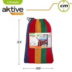 Hamaca De Algodón Portátil Para Jardín Aktive -Tienda de muebles de jardín d95133ff06e5462635960d985c312cbb7073bddf 7c63ec50f89c40c6a14c2dff10b1b8bc